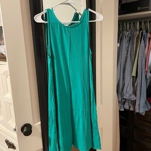 Old Navy green medium sleeveless dress!